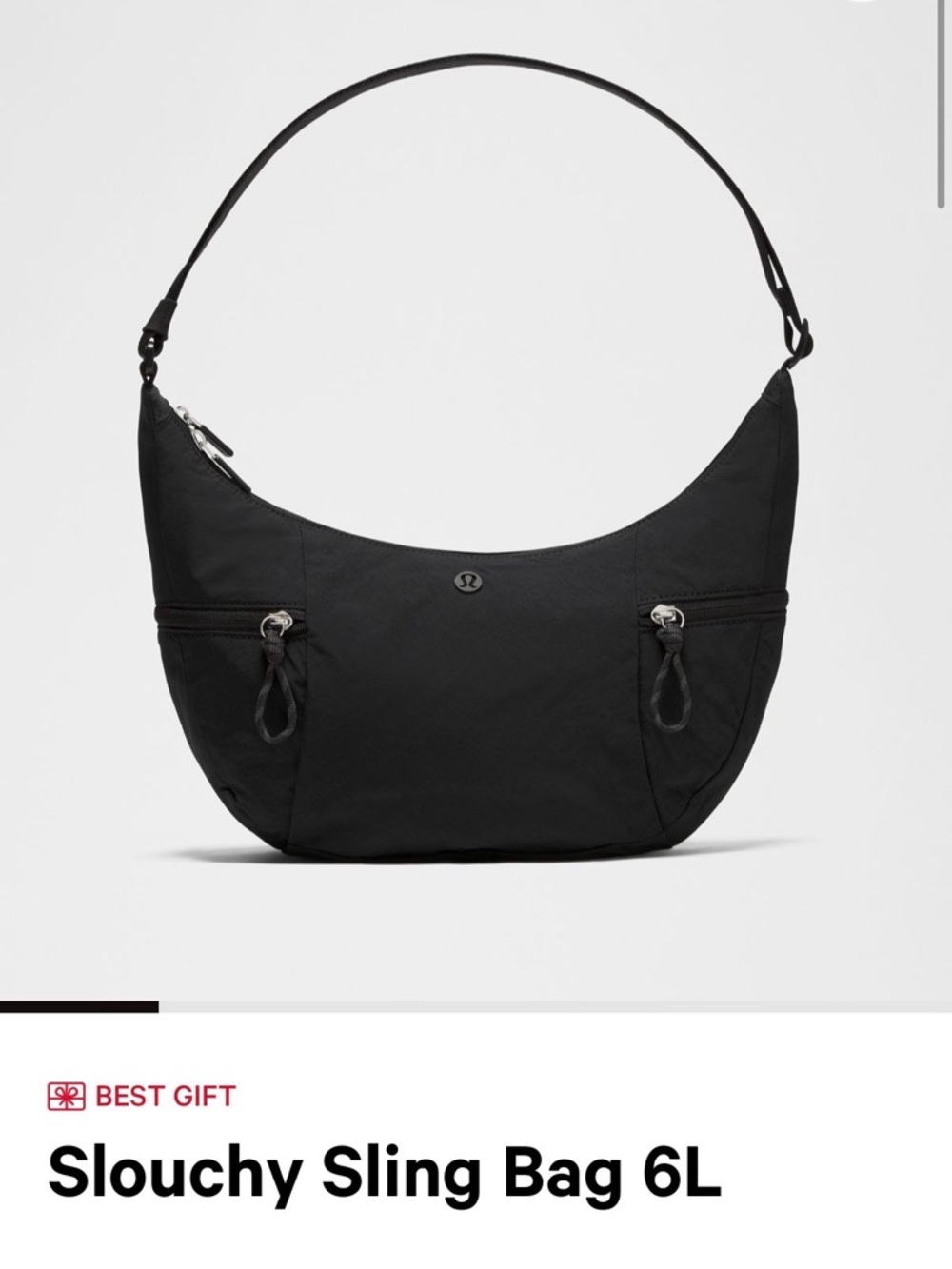 lululemon athletica Slouchy Sling Bag - Black